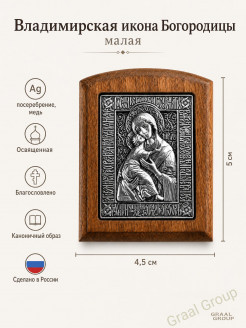 Икона Владимирская Божья Матерь