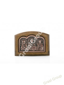 Икона тройник в машину (в дереве)